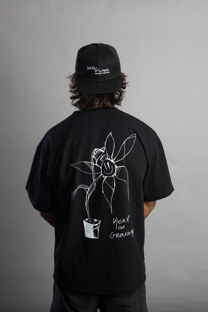  Black Keep on Growing T-Shirt