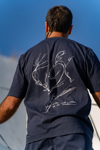 "The Sea Ignites the Flame in your Heart" T-shirt